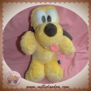 DISNEY SOS DOUDOU PLUTO CHIEN JAUNE ORANGE  NICOTOY 26 cm