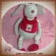 MOULIN ROTY SOS DOUDOU LAPIN BEIGE SHORT ROUGE LINVOSGES MUSICAL