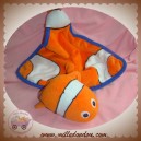 DISNEY SOS DOUDOU POISSON NEMO ORANGE PLAT BLEU ET BLANC