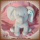 TEX SOS DOUDOU ELEPHANT GRIS ASSIS MUSICAL