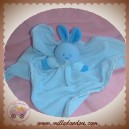 MFG SOS DOUDOU LAPIN CARRE PLAT BLEU HOCHET