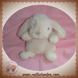 BUKOWSKI SWEDEN SOS DOUDOU LAPIN BEIGE POIL 15 CM