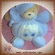 KALOO SOS DOUDOU OURS BEIGE BOULE BLEU VOITURE