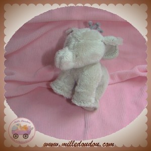 TARTINE ET CHOCOLAT SOS DOUDOU ELEPHANT GRIS 10 cm