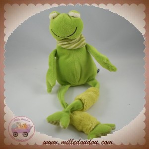 RAYNAUD LES PETITES MARIE SOS DOUDOU GRENOUILLE VERTE JAMBIERES FOULARD