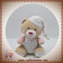 SUCRE D'ORGE SOS DOUDOU OURS MAGIDOUX MARRON ROSE FLUORESCENT