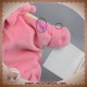 BABYNAT BABY NAT SOS DOUDOU LAPIN FIONA MARIONNETTE ROSE VERT BISOUS