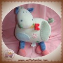 JACADI SOS DOUDOU GIRAFE VACHE EVEIL GRIS BLEU ROSE FLEUR