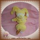 DOUDOU ET COMPAGNIE OURS JAUNE HOCHET MACARON SOS