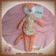 KIMBALOO SOS DOUDOU RENARD ROSE ROBE TRIANGLE