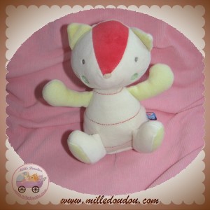 SUCRE D'ORGE SOS DOUDOU RENARD ECRU BLANC VERT ROUGE ASSIS