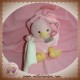 BABYNAT BABY NAT SOS DOUDOU POUSSIN CANARD ROSE COQUILLE MOUCHOIR ECRU