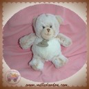 HISTOIRE D'OURS SOS DOUDOU OURS ECRU CHINE REFLET MARRON