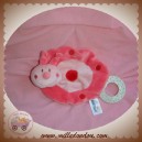 BABYSUN SOS DOUDOU COCCINELLE PLAT ROSE DENTITION