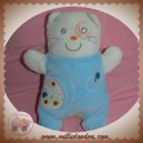 NICOTOY SOS DOUDOU CHAT OURS BLANC BLEU VOITURE