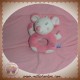 SUCRE D'ORGE SOS DOUDOU SOURIS HOCHET ROSE SPIRALES