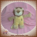 NOUKIE'S SOS DOUDOU LION JAUNE BABOUM SALOPETTE 15 CM MUSICAL