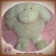 PLAYKIDS CMI SOS DOUDOU MOUTON ECRU BLANC FOULARD RAYE BEIGE