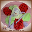 NOUNOURS SOS DOUDOU COCCINELLE PLAT VERT ROUGE VIOLET