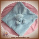 LILI GAUFRETTE SOS DOUDOU OURS PLAT BLEU CIEL