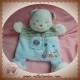 KIABI SOS DOUDOU OURS BLANC HOCHET PLAT BLEU TRAIN 2