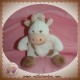 JOLLYBABY SOS DOUDOU VACHE COW DAISY ECRU MARRON 12 cm