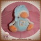 NATTOU SOS DOUDOU OISEAU CANARD MUSICAL BLEU ORANGE ABEILLE