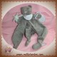 DIMPEL SOS DOUDOU OURS LOIC PLAT GRIS TAUPE ETOILE