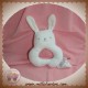 DPAM SOS DOUDOU LAPIN BLANC GRIS HOCHET