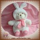 BUKOWSKI SWEDEN SOS DOUDOU OURS DEGUISE EN LAPIN BLANC ROSE