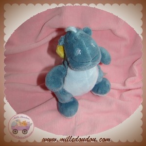 NOUKIE'S SOS DOUDOU ANE BLEU ET ECRU PACO 40 CM - Boutique pour retrouver  Doudou !!!