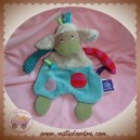 MOULIN ROTY SOS DOUDOU MOUTON CHIEN PLAT VERT ECRU LES JOLIS PAS BEAUX