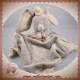 NICOTOY SOS DOUDOU ELEPHANT DUMBO GRIS MOUCHOIR DISNEY REMBOURRE