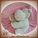 EURODIF SOS DOUDOU HIPPOPOTAME BEIGE TAUPE BABIDOU