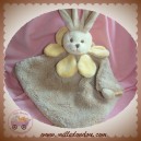 BUKOWSKI SOS DOUDOU LAPIN BEIGE PLAT COLERETTE JAUNE