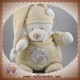 NICOTOY SOS DOUDOU OURS ECRU BOULE BEIGE OISEAU ETOILE