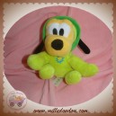 DISNEY SOS DOUDOU PLUTO CHIEN JAUNE HABIT VERT SOLEIL