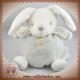 OKAIDI OBAIBI SOS DOUDOU LAPIN BLANC CORPS BOULE GRIS ETOILES