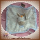 NATTOU SOS DOUDOU ZEBRE ARTHUR PLAT BEIGE BLANC DOS BLEU