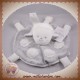 KIMBALOO SOS DOUDOU MOUTON BLANC PLAT GRIS NUAGE BRIOCHE