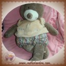 NOUKIE'S SOS DOUDOU TAUPE BRUN EMMA TIDOU 52 CM