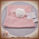 BRIOCHE SOS DOUDOU MOUTON PLAT CARRE ROSE