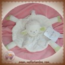 KIMBALOO SOS DOUDOU MOUTON BLANC PLAT ROND VERT NUAGE BRIOCHE