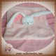 KIMBALOO SOS DOUDOU LAPIN PLAT ROSE CARRE