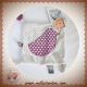 ORCHESTRA SOS DOUDOU CARRE PLAT GRIS OISEAU VIOLET