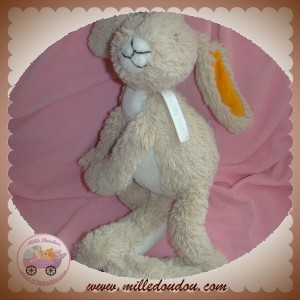 HAPPY HORSE SOS DOUDOU LAPIN BEIGE ORANGE