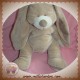 MAXITA SOS DOUDOU LAPIN MARRON BEIGE EXTREMITES ECRU