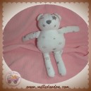 VERTBAUDET SOS DOUDOU OURS BLANC ETOILE GRIS