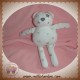 VERTBAUDET SOS DOUDOU OURS BLANC ETOILE GRIS