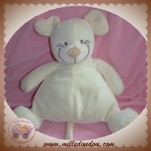 MAXITA SOS DOUDOU SOURIS ECRU TRUFFE BEIGE